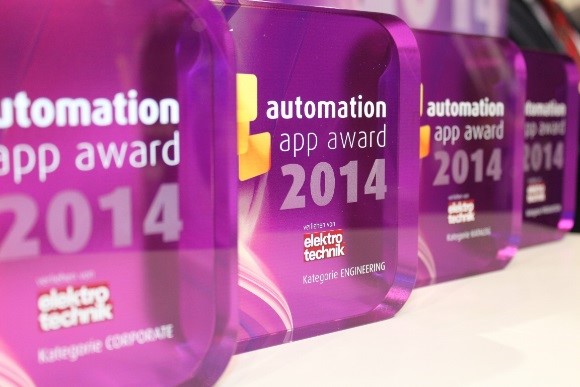 ACE wins automation app award 2014 